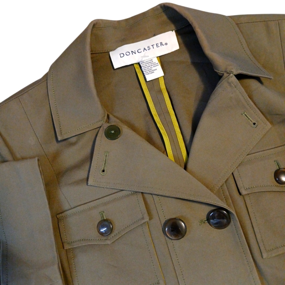 Doncaster Safari Short‎ Sleeve Jacket Size 18